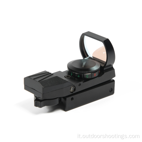 Green and Red Dot Sight 4 Reticles Reflex
